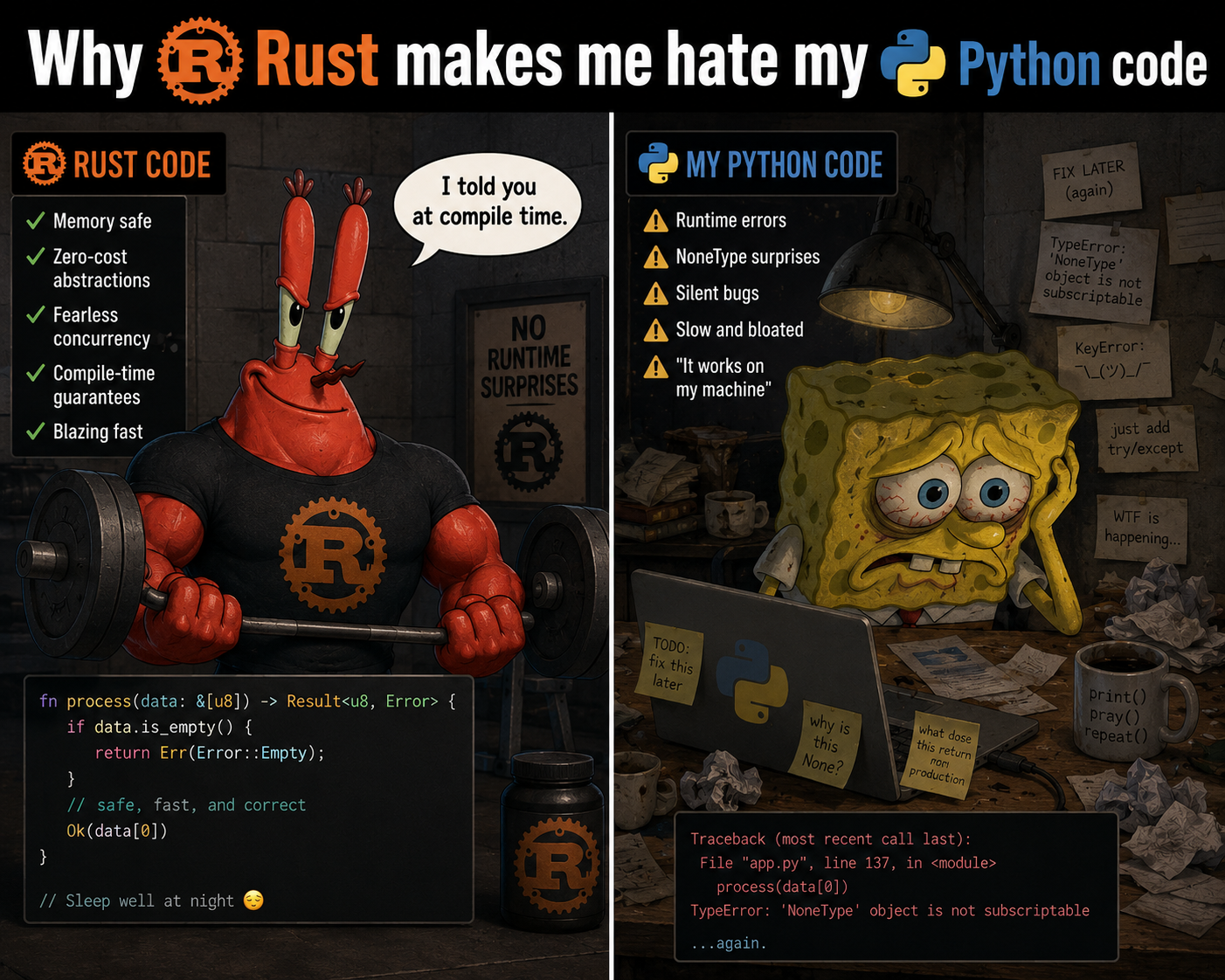Why Rust makes me hate my Python code