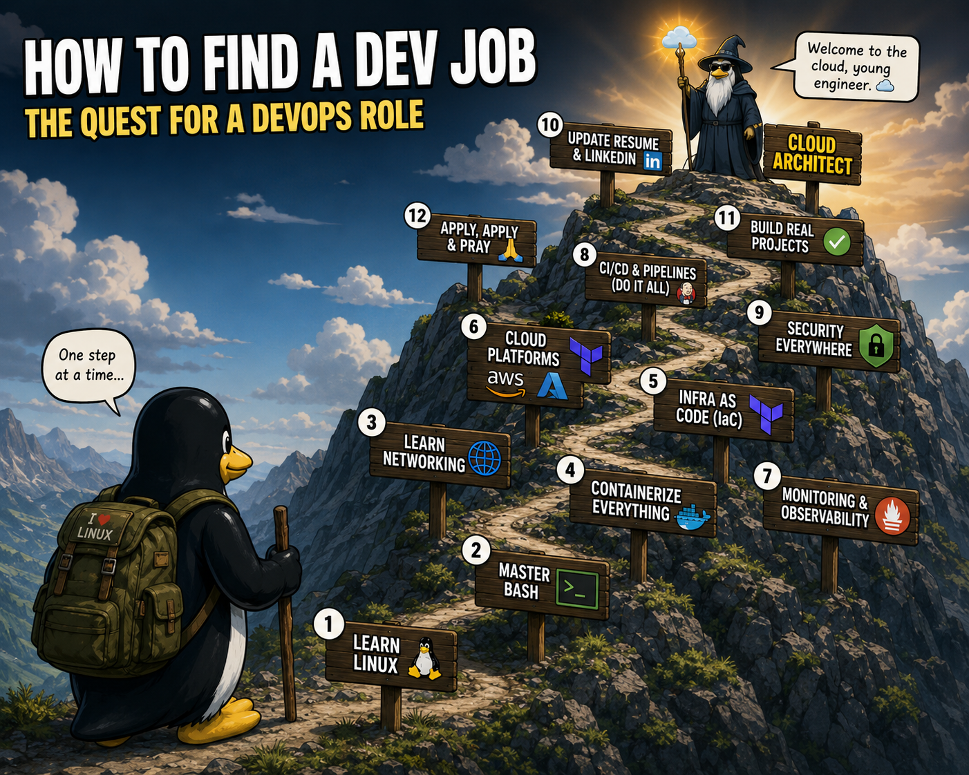 How to find a DEV job
