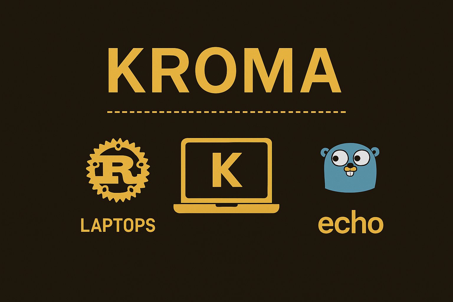 Cover Image Leptos for frontend and Echo for backend