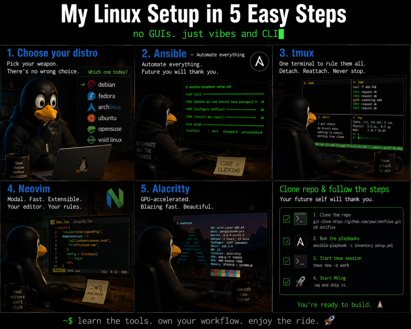 My Dotfiles for a Debian setup